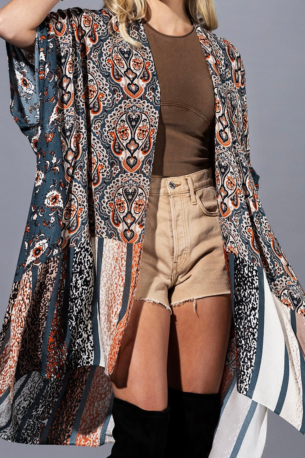 Pre Order - One Size Kimono Top - Assorted Colors