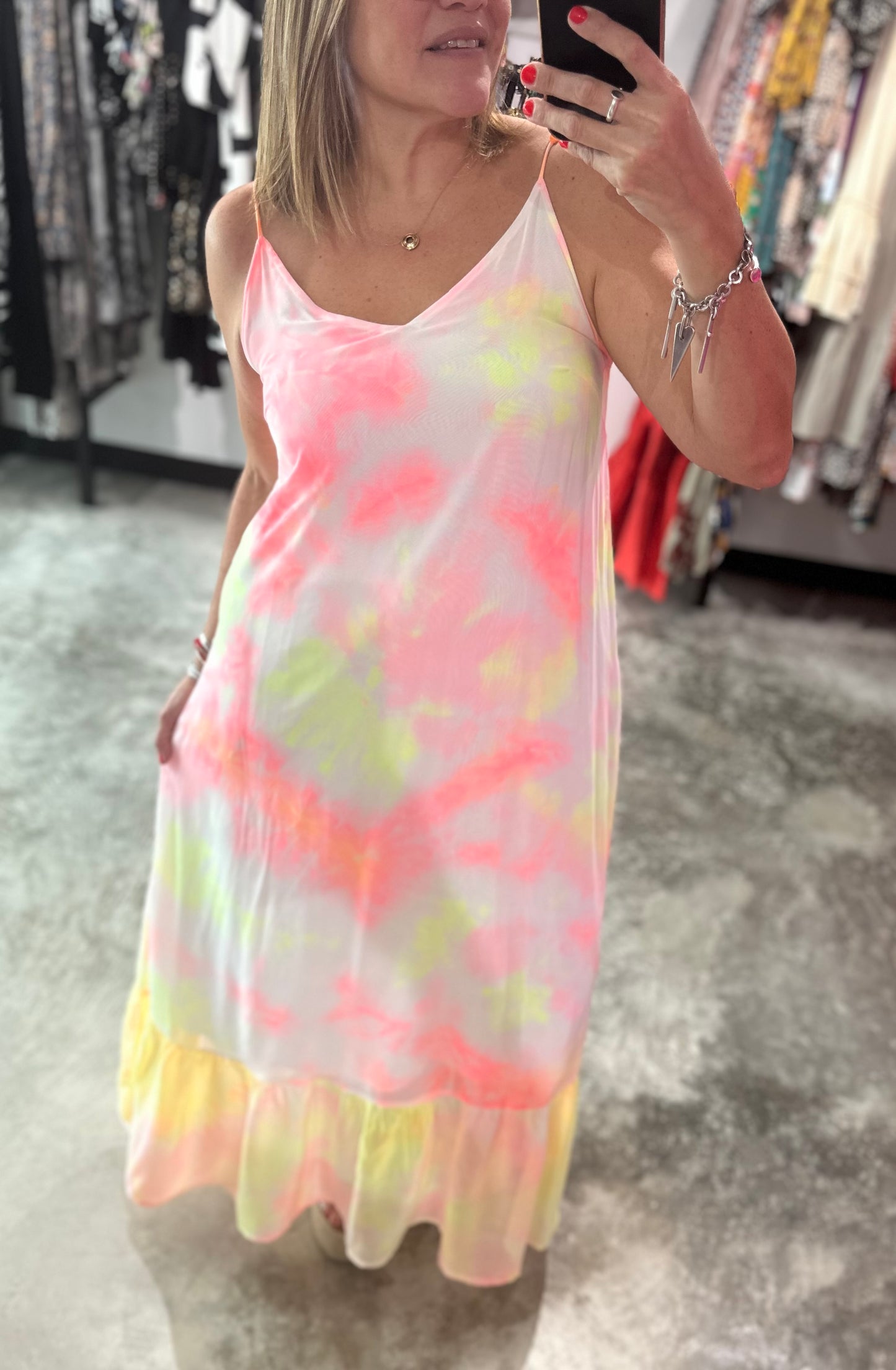 Tie-Dye Maxi Dress