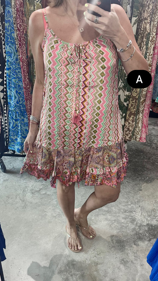 One Size Short Dress - Assorted
