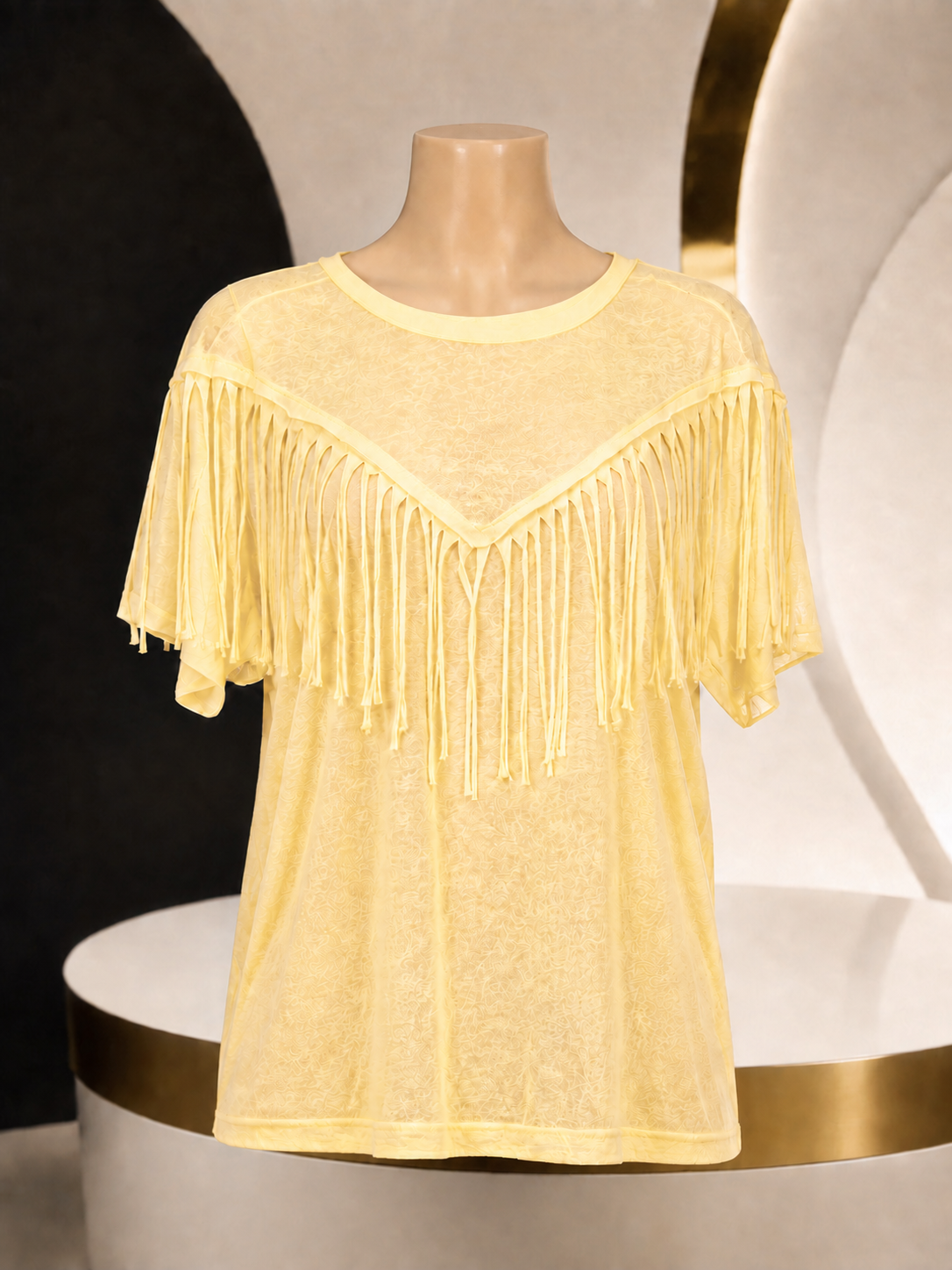 Yellow  Fridge Top