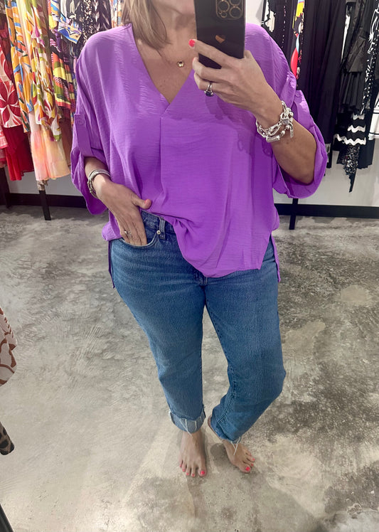 Orchid Oversized Top