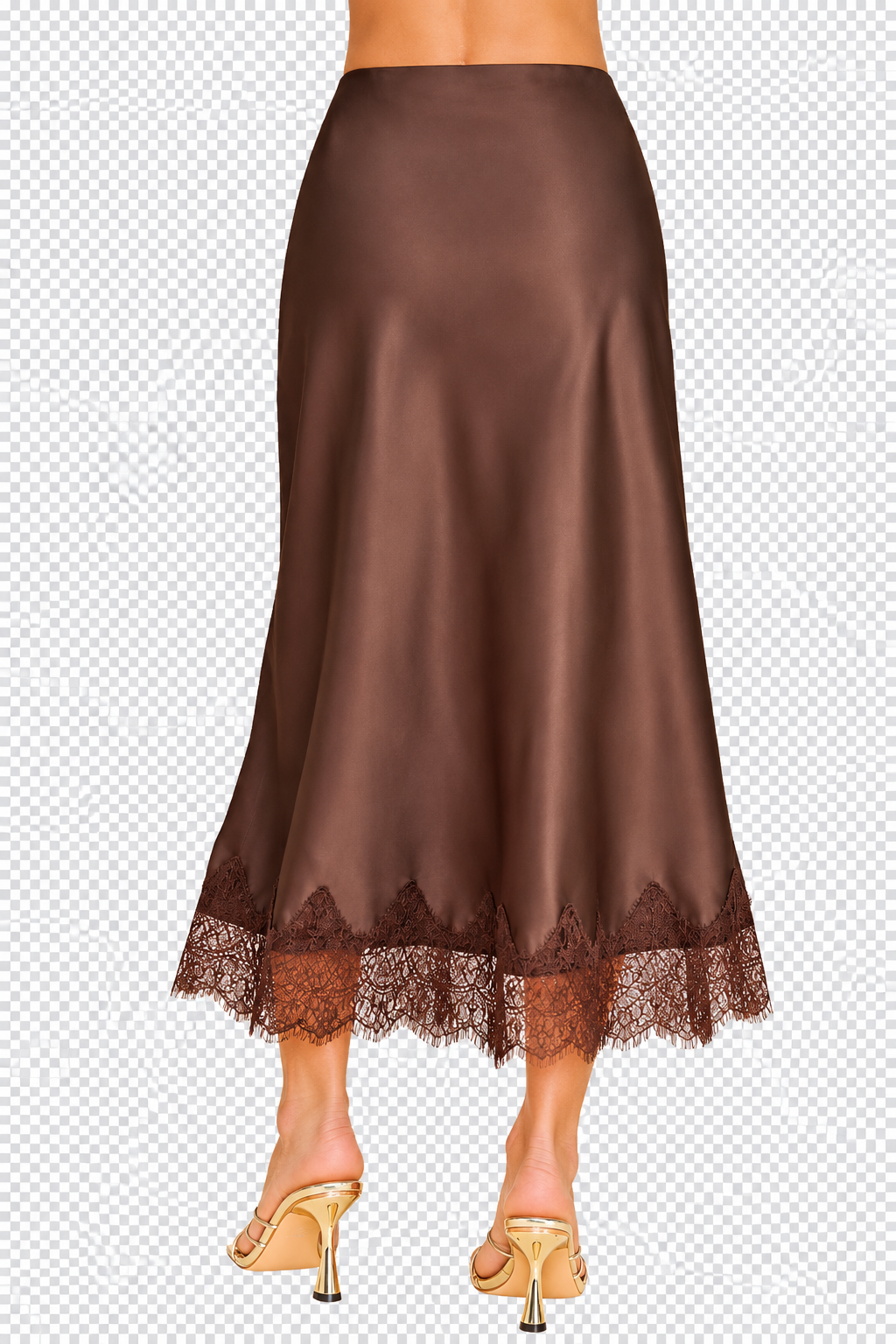 Slip Satin Skirt - Assorted