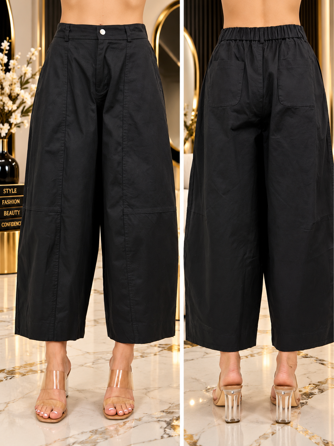 High Waist Balloon Pants