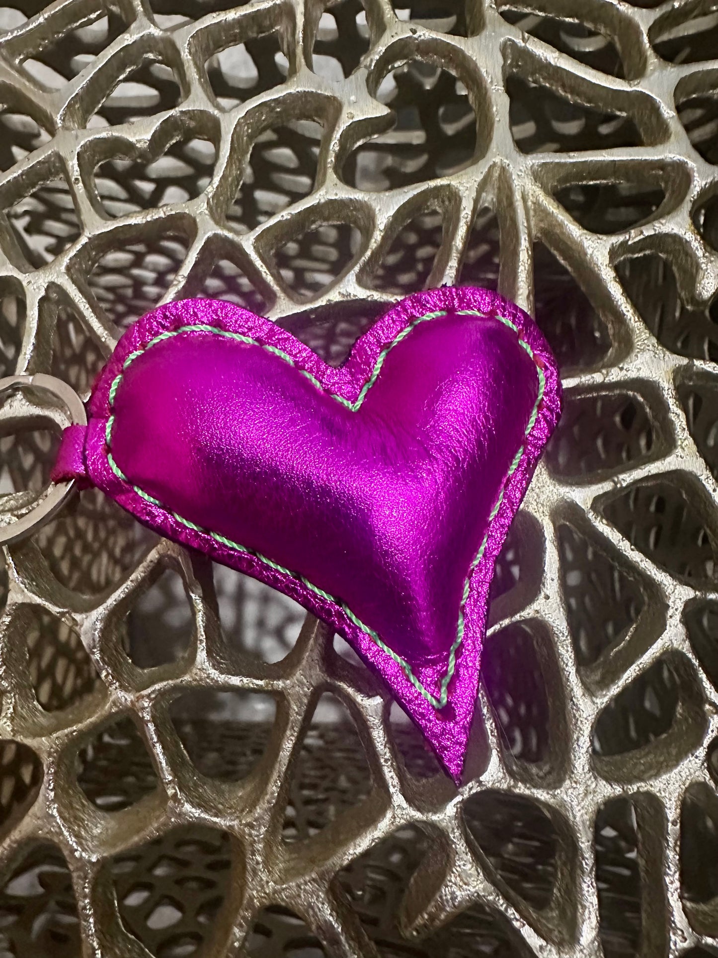 Angle Heart Keychain