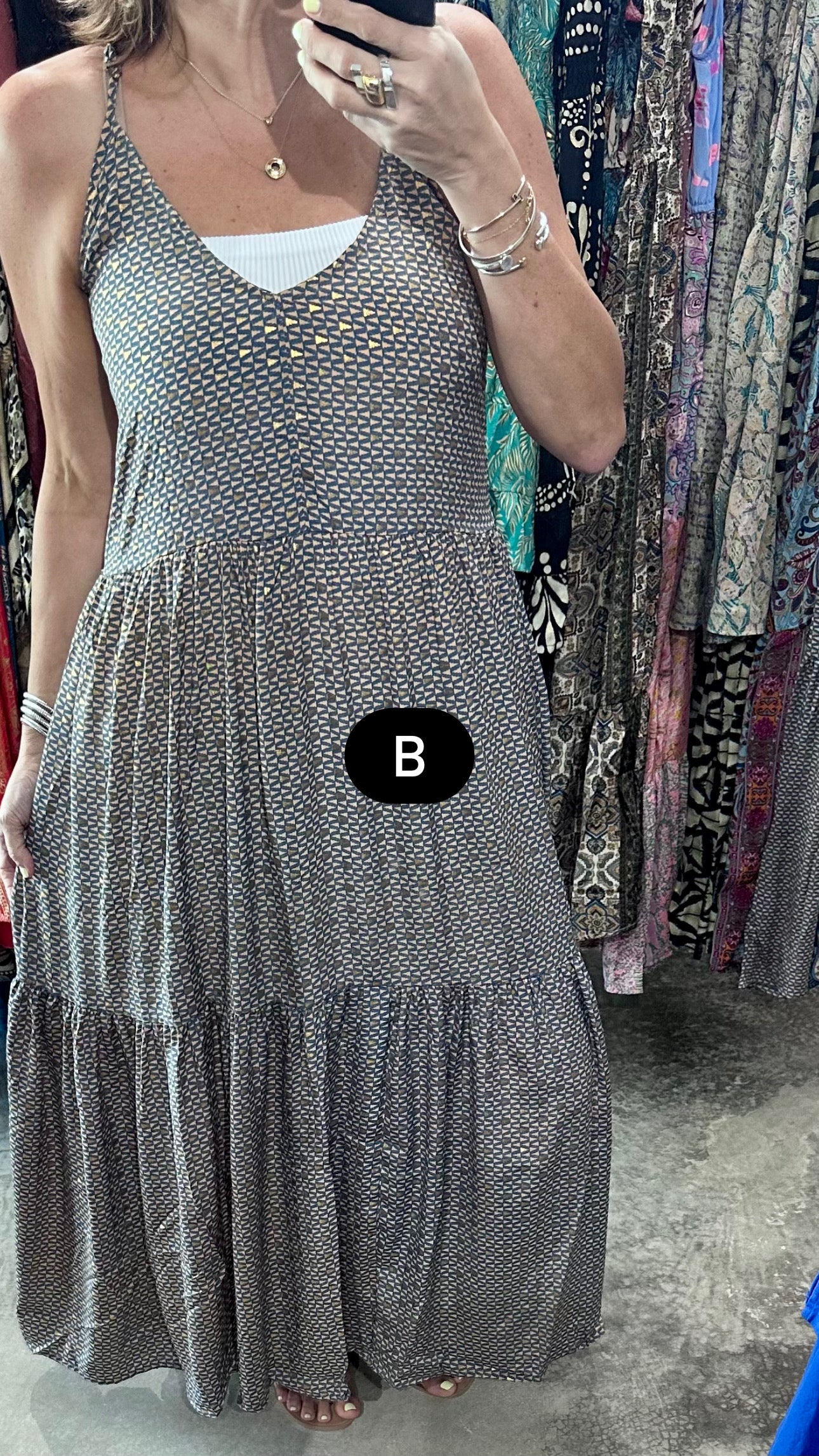 One Size Tier Maxi Dress - Assorted