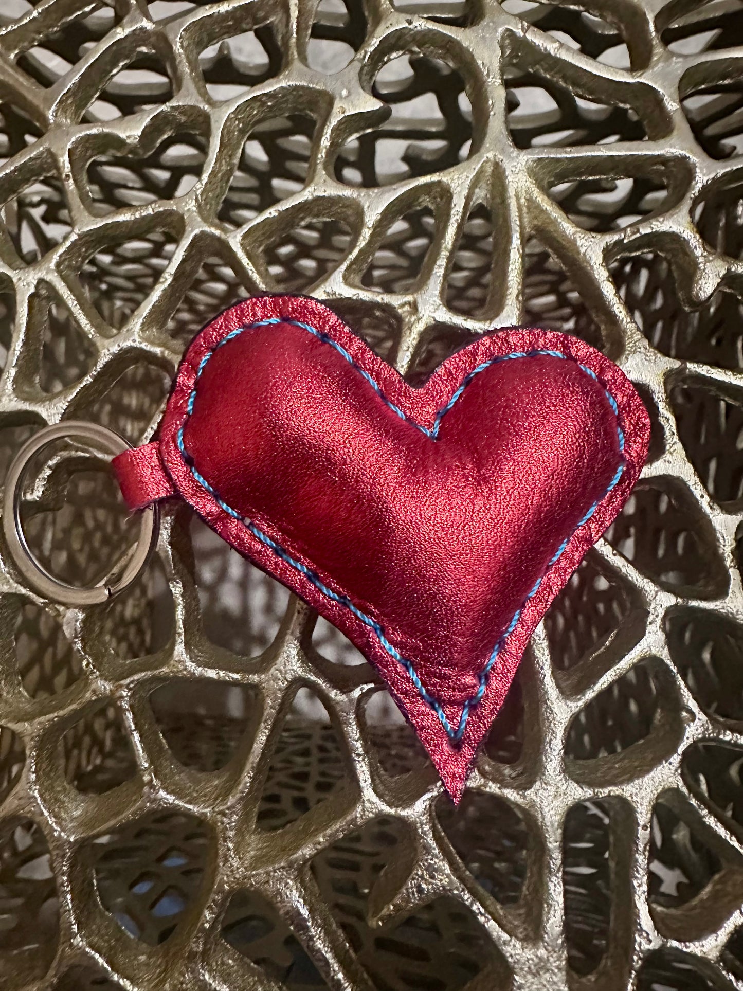 Angle Heart Keychain