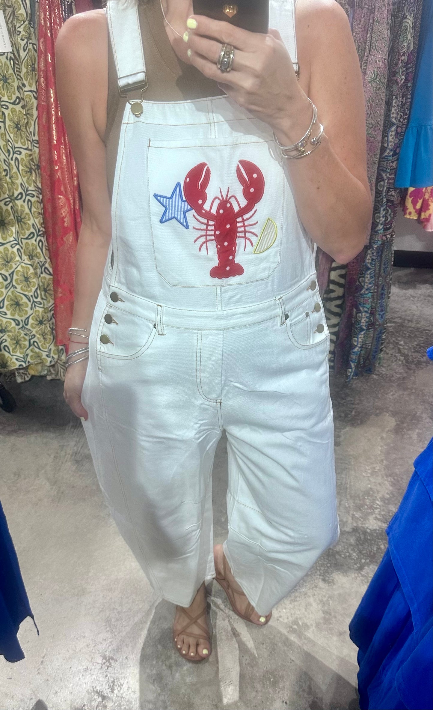 White Barrel Overall