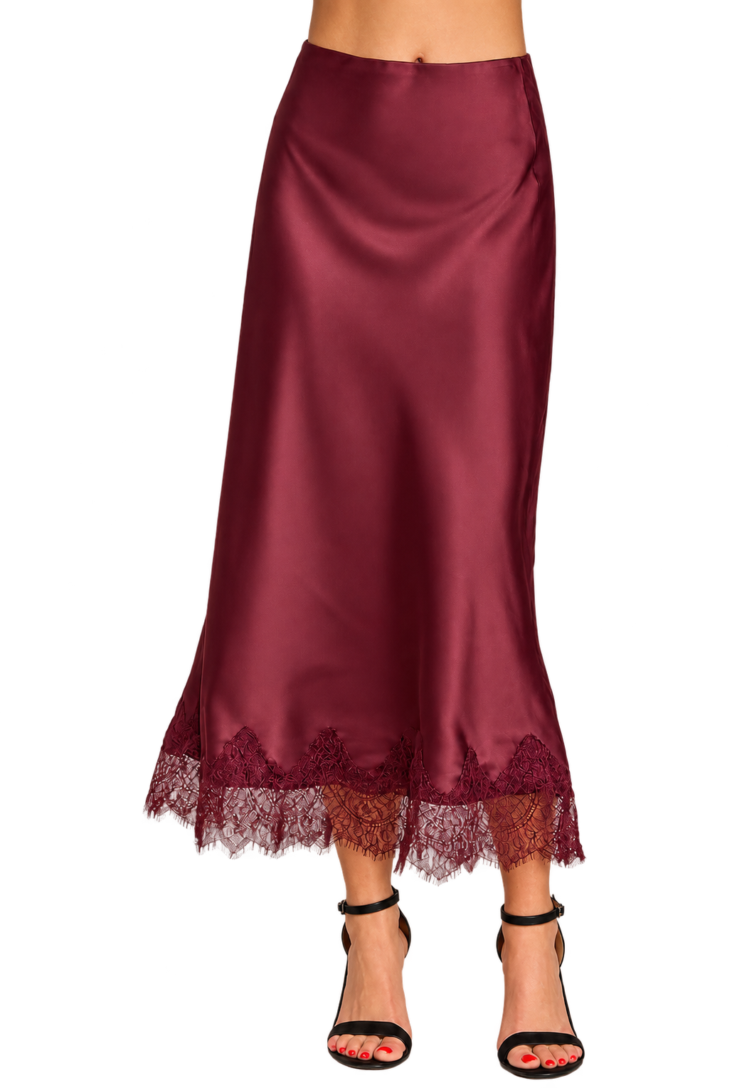 Slip Satin Skirt - Assorted