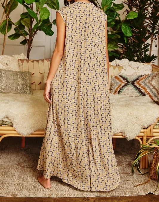 Taupe Wide Multi Leg Jumpsuit