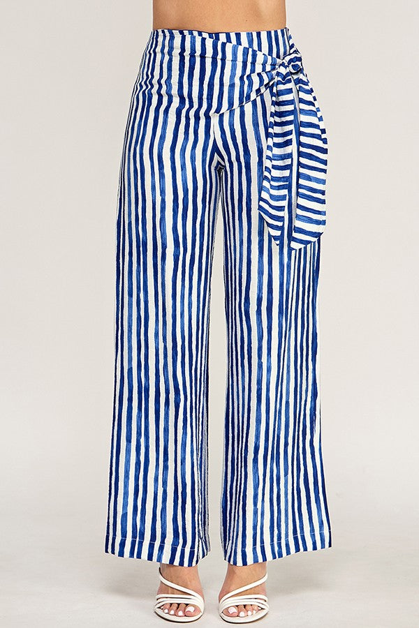 Blue Stripe Pants