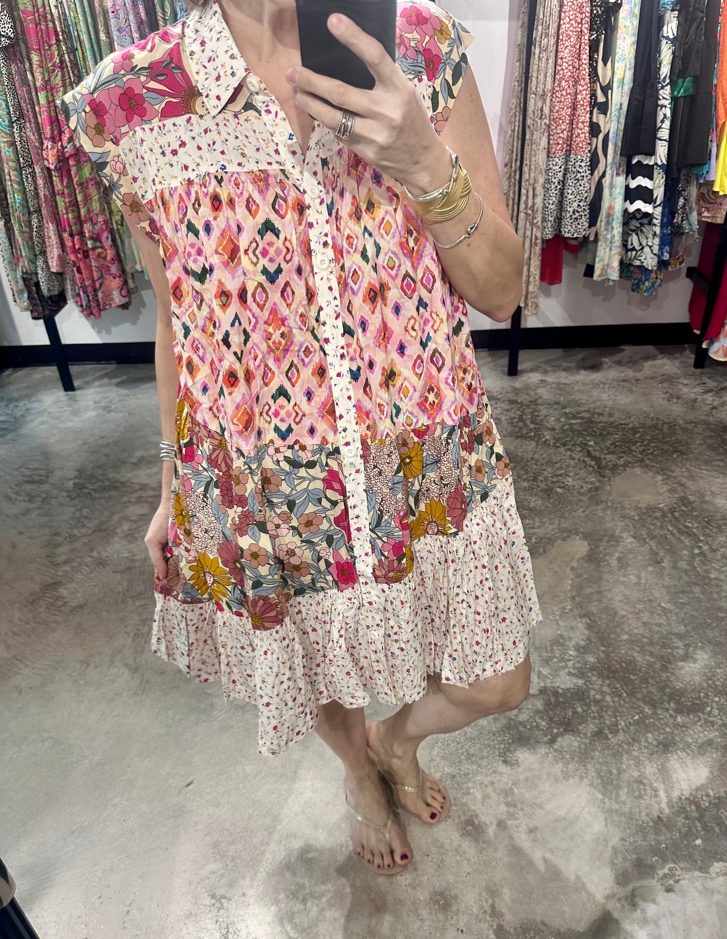 Mix & Match Short Dress