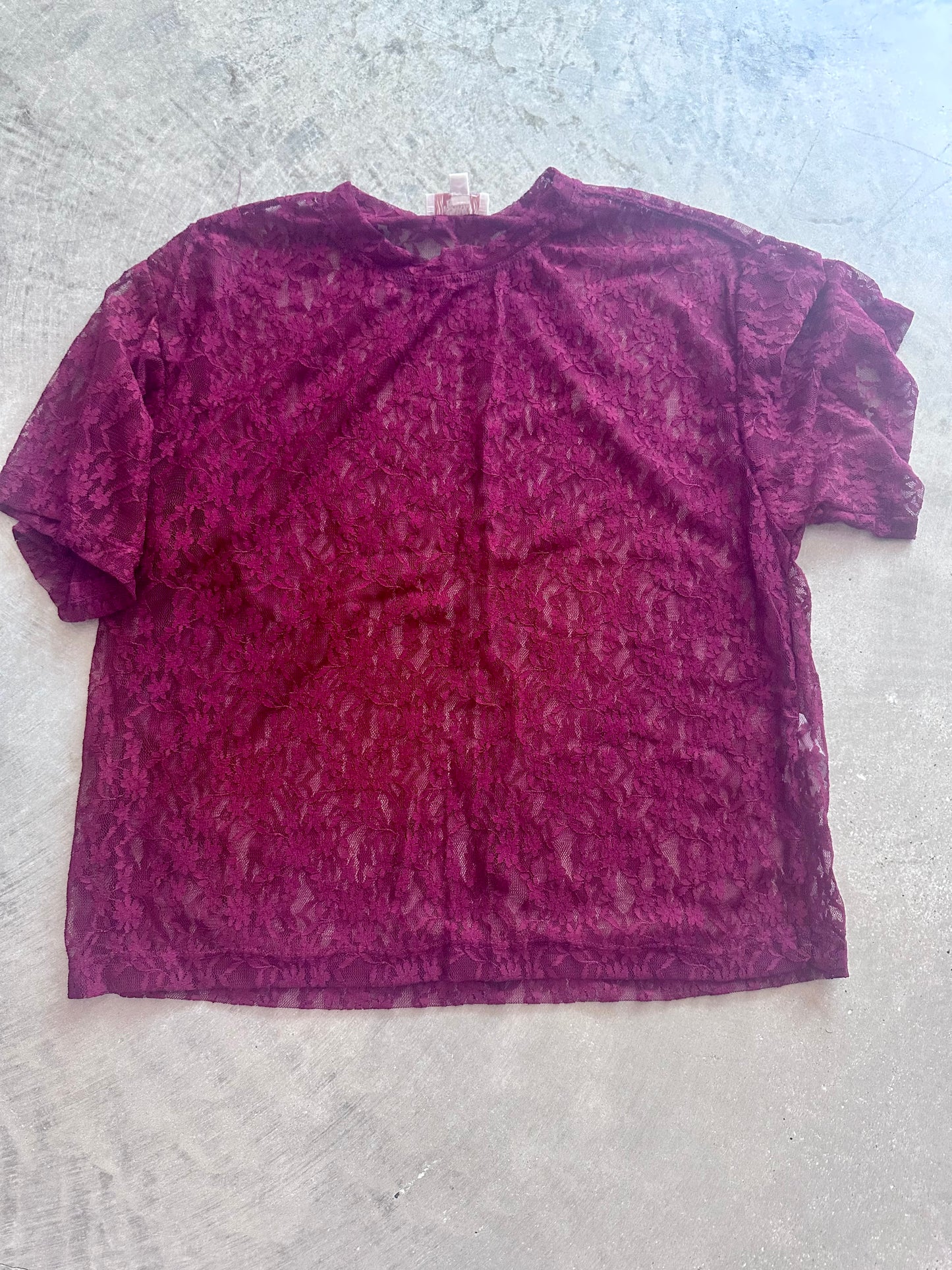 Lace T-Shirt Top