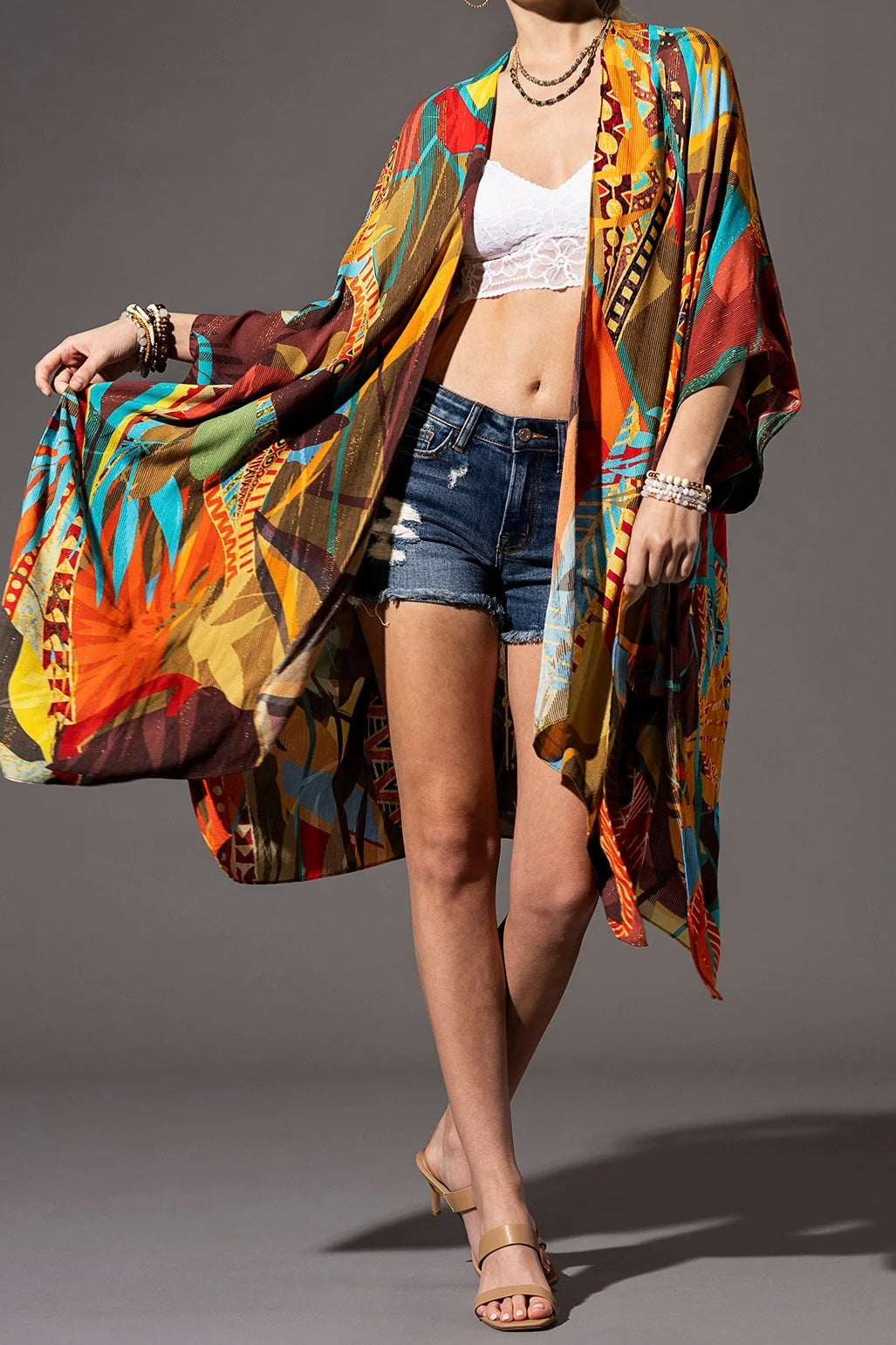 Pre Order - One Size Kimono Top - Assorted Colors