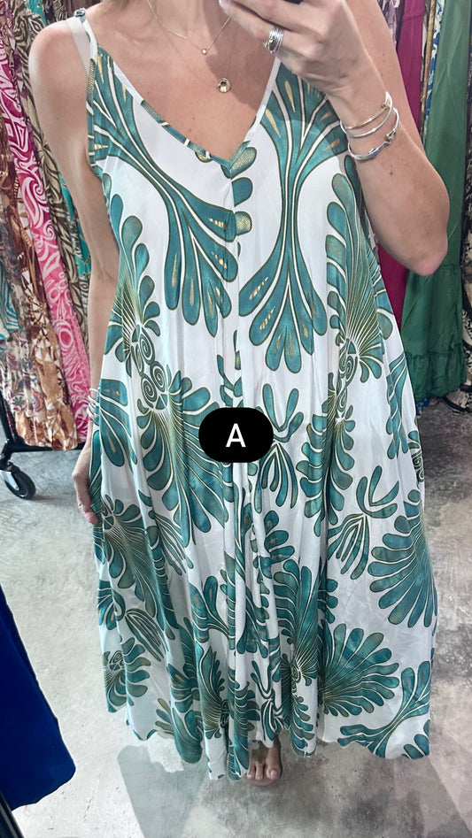 One Size Slip Maxi Dress