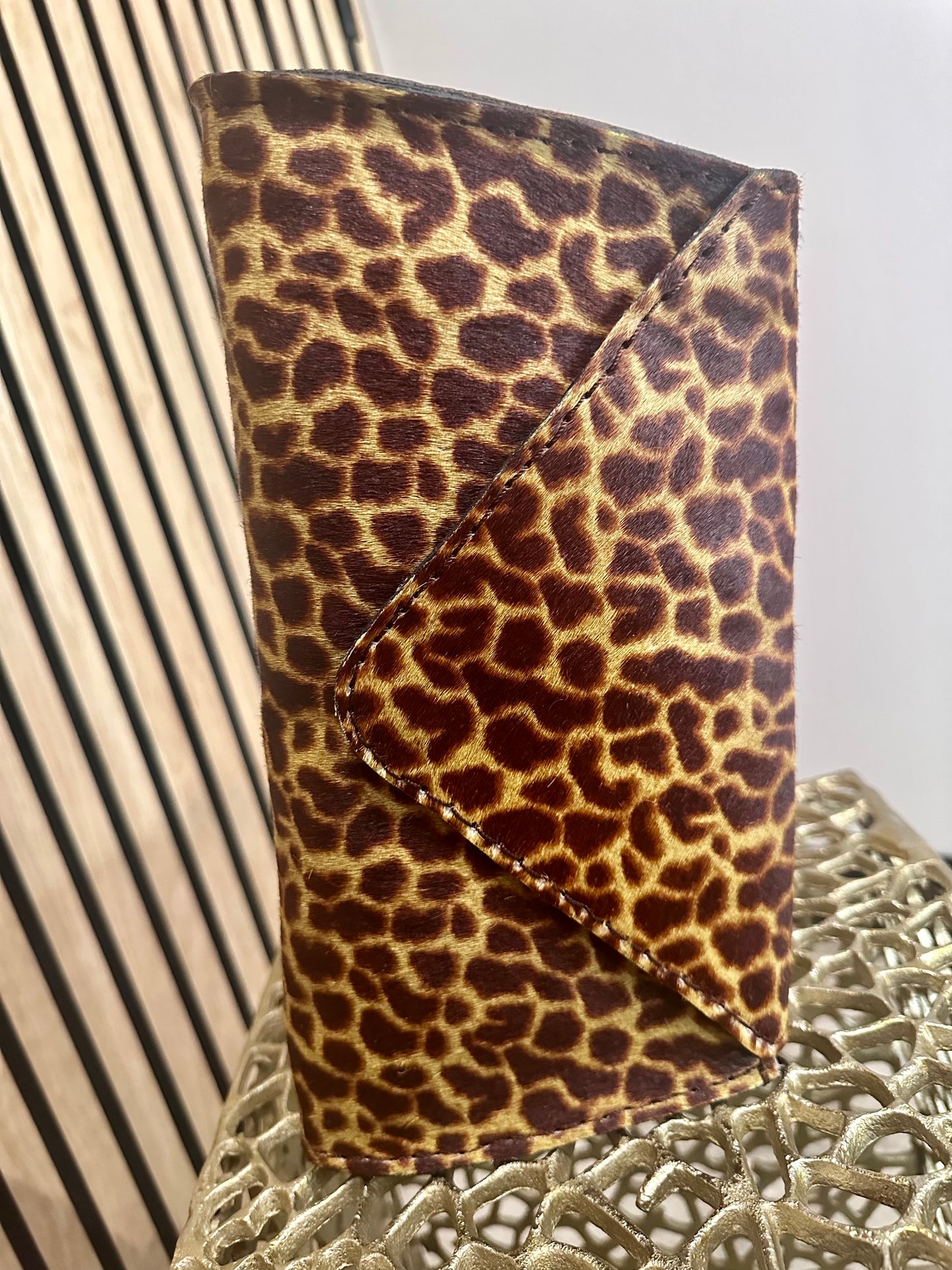 Animal Print Clutch