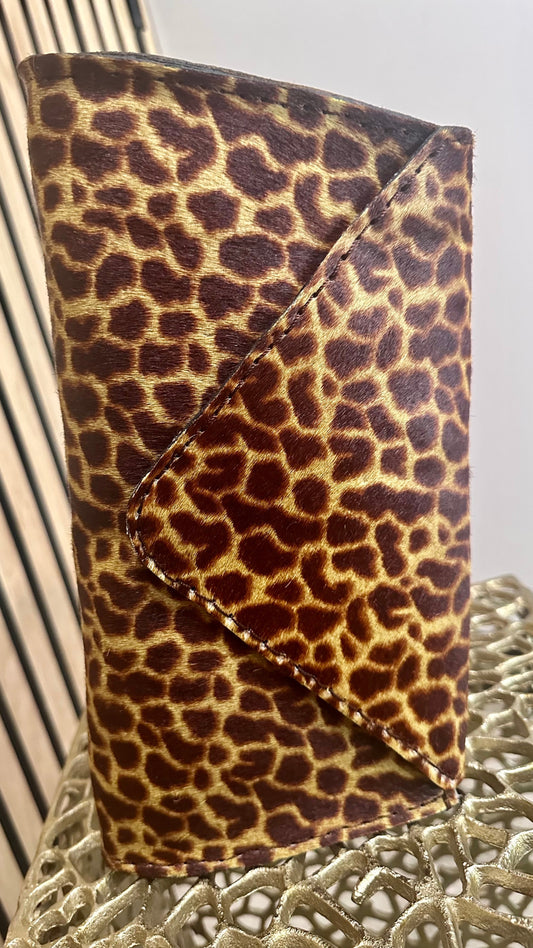 Animal Print Clutch