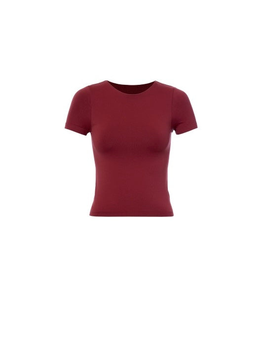 One Size - Short Sleeve Invisible Basic Top