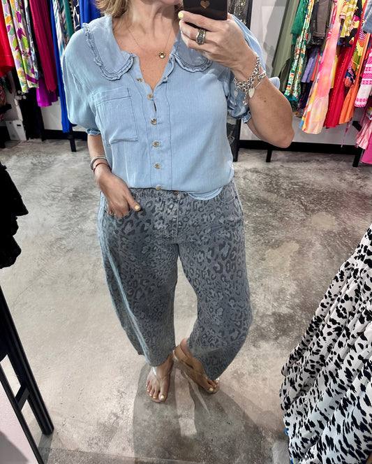 Light Denim Top