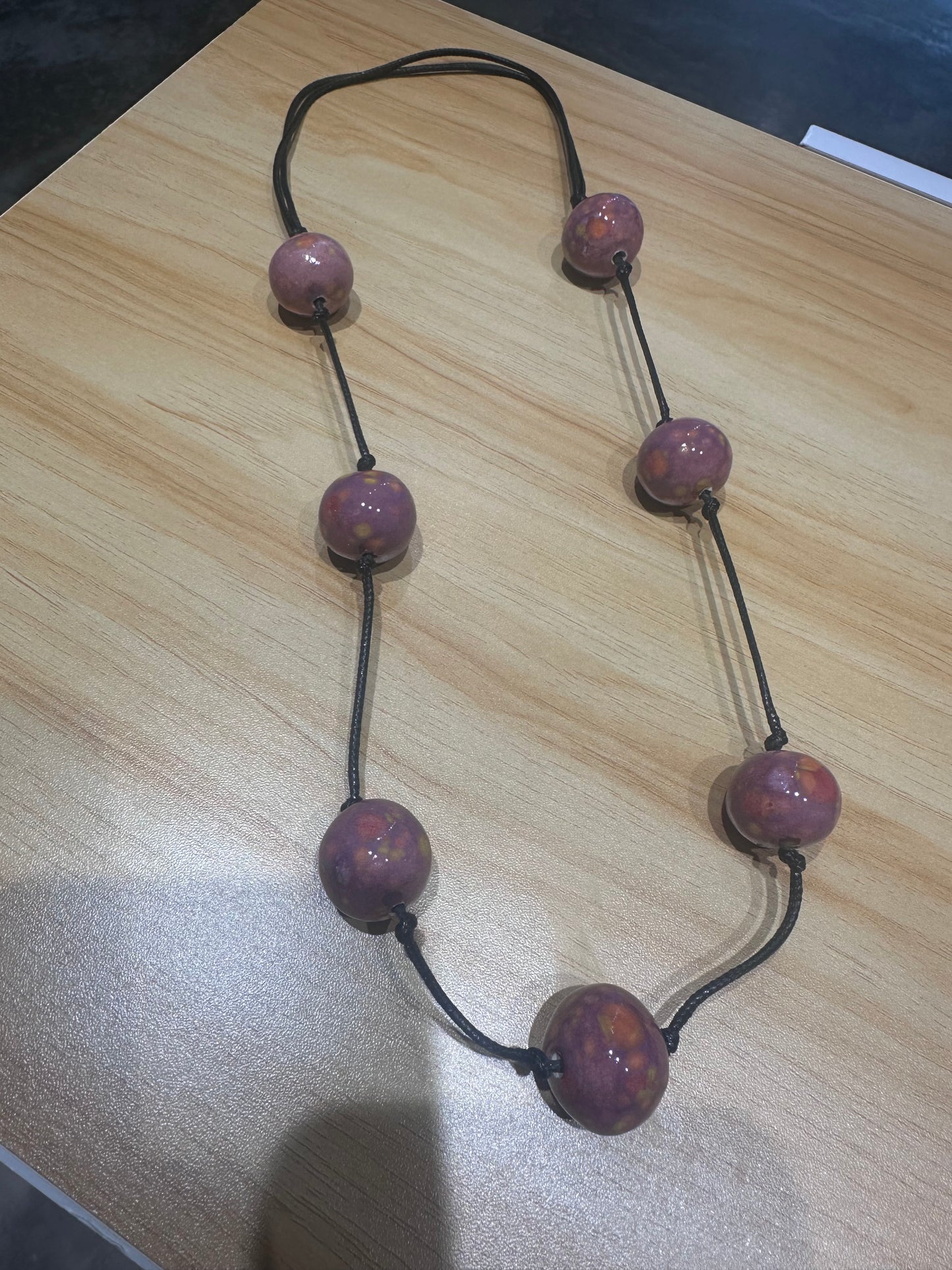 String Balls Necklace