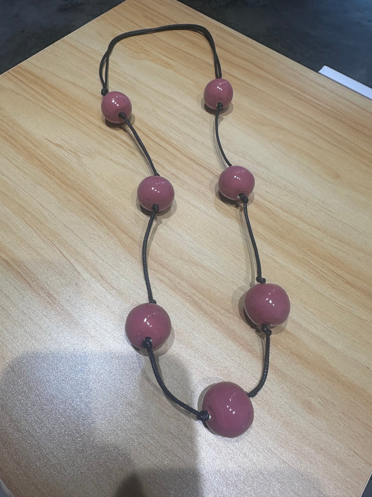 String Balls Necklace