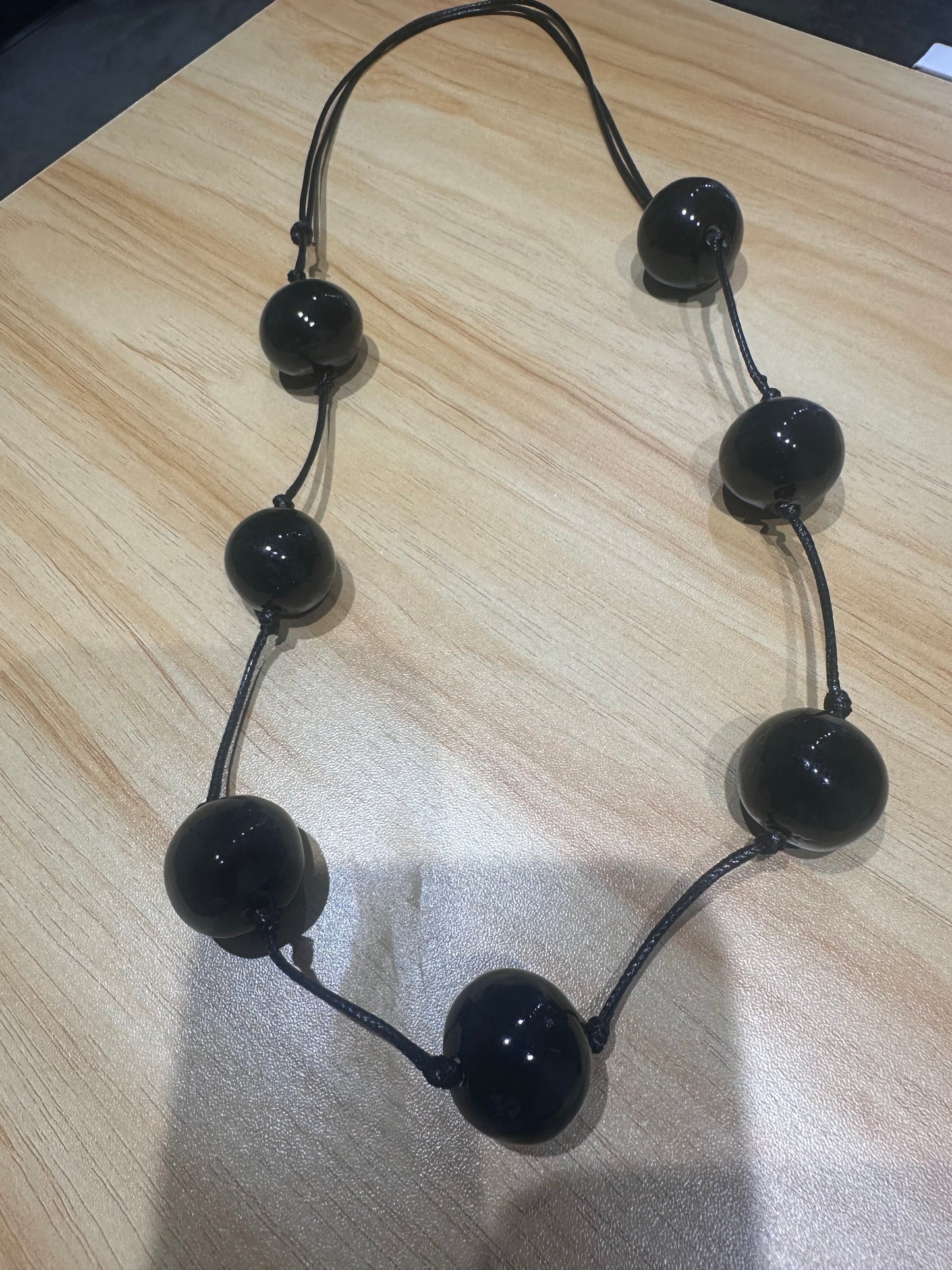 String Balls Necklace