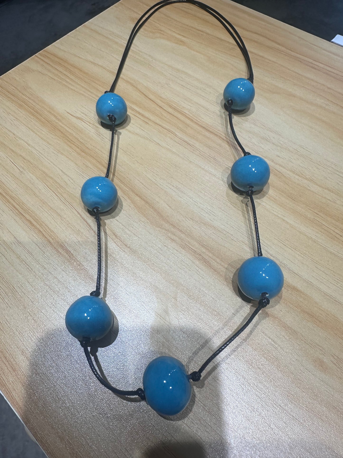 String Balls Necklace