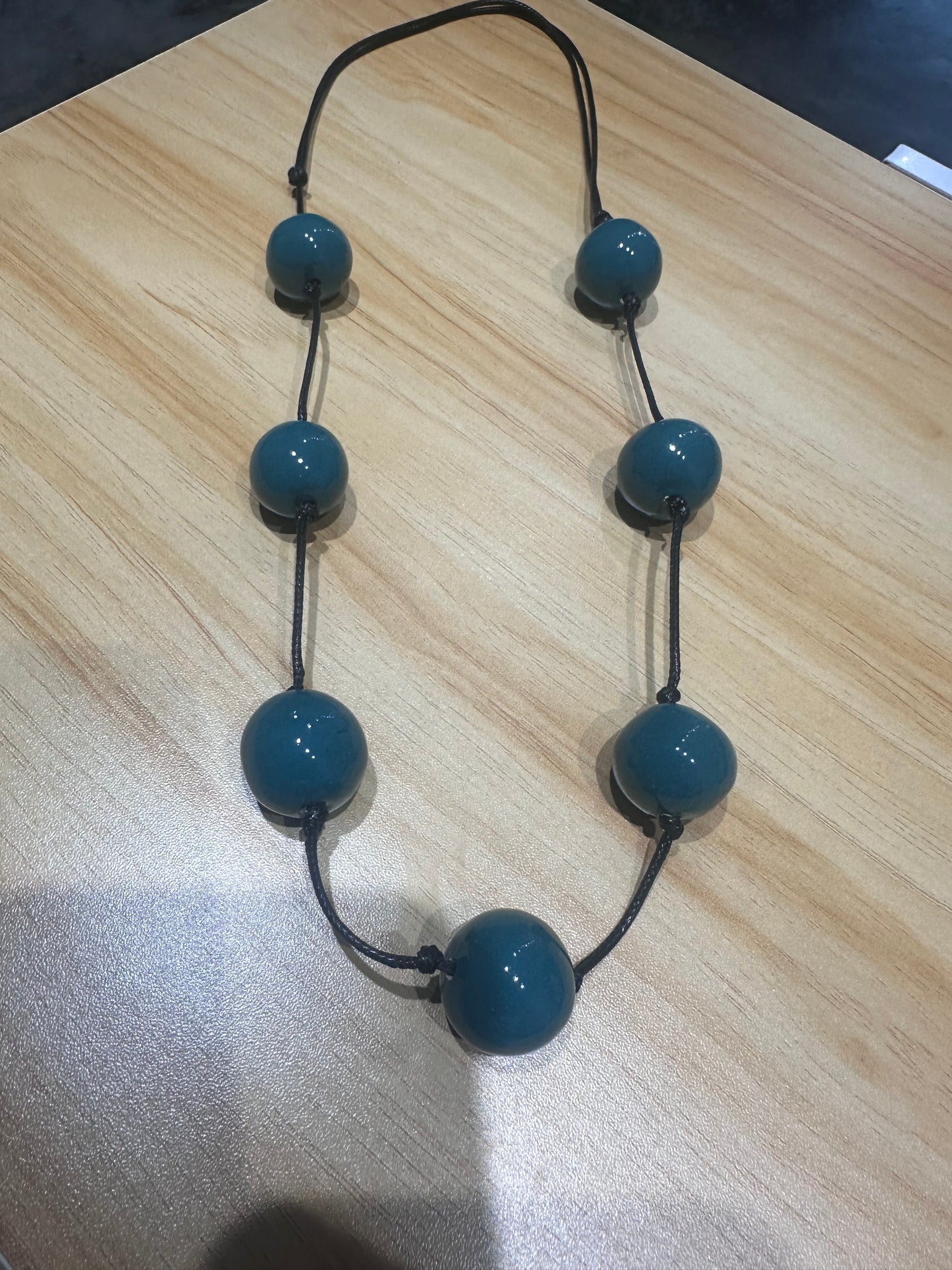 String Balls Necklace