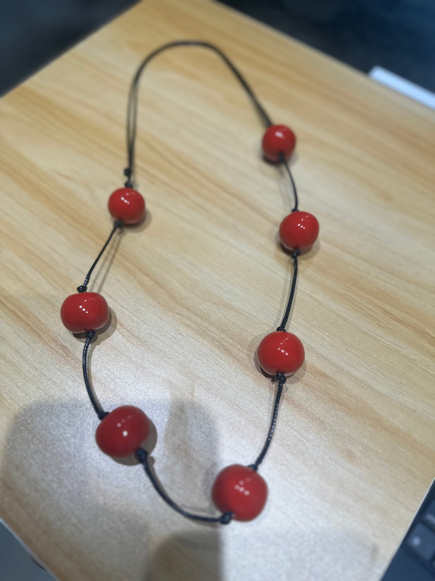 String Balls Necklace