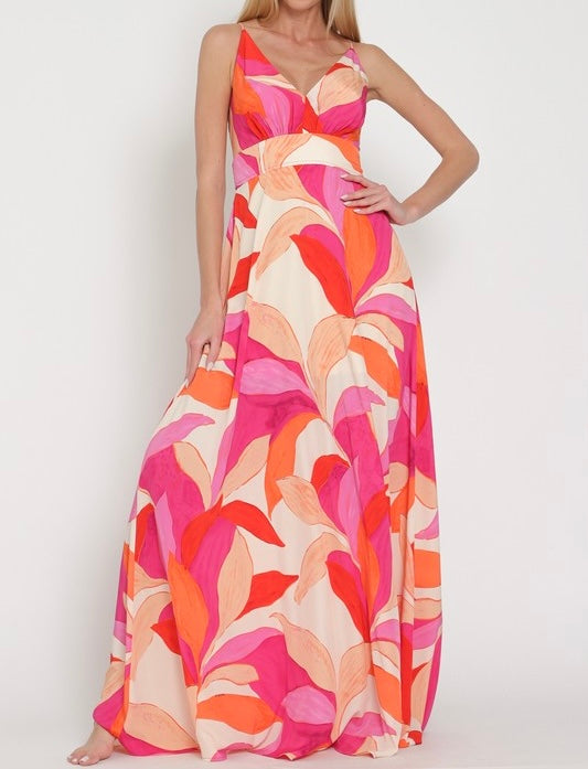 Shoulder Strap Maxi Dress