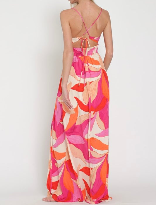 Shoulder Strap Maxi Dress