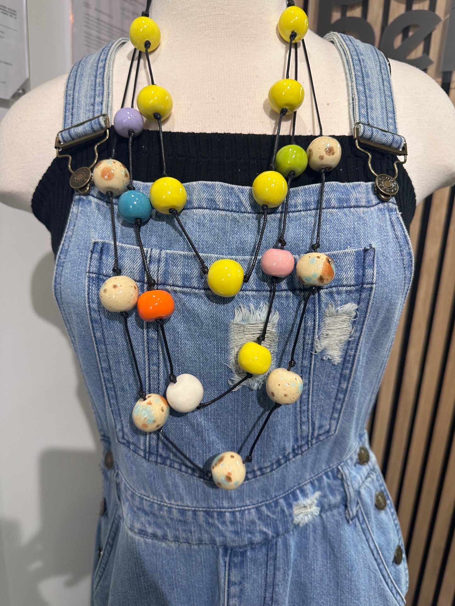 String Balls Necklace