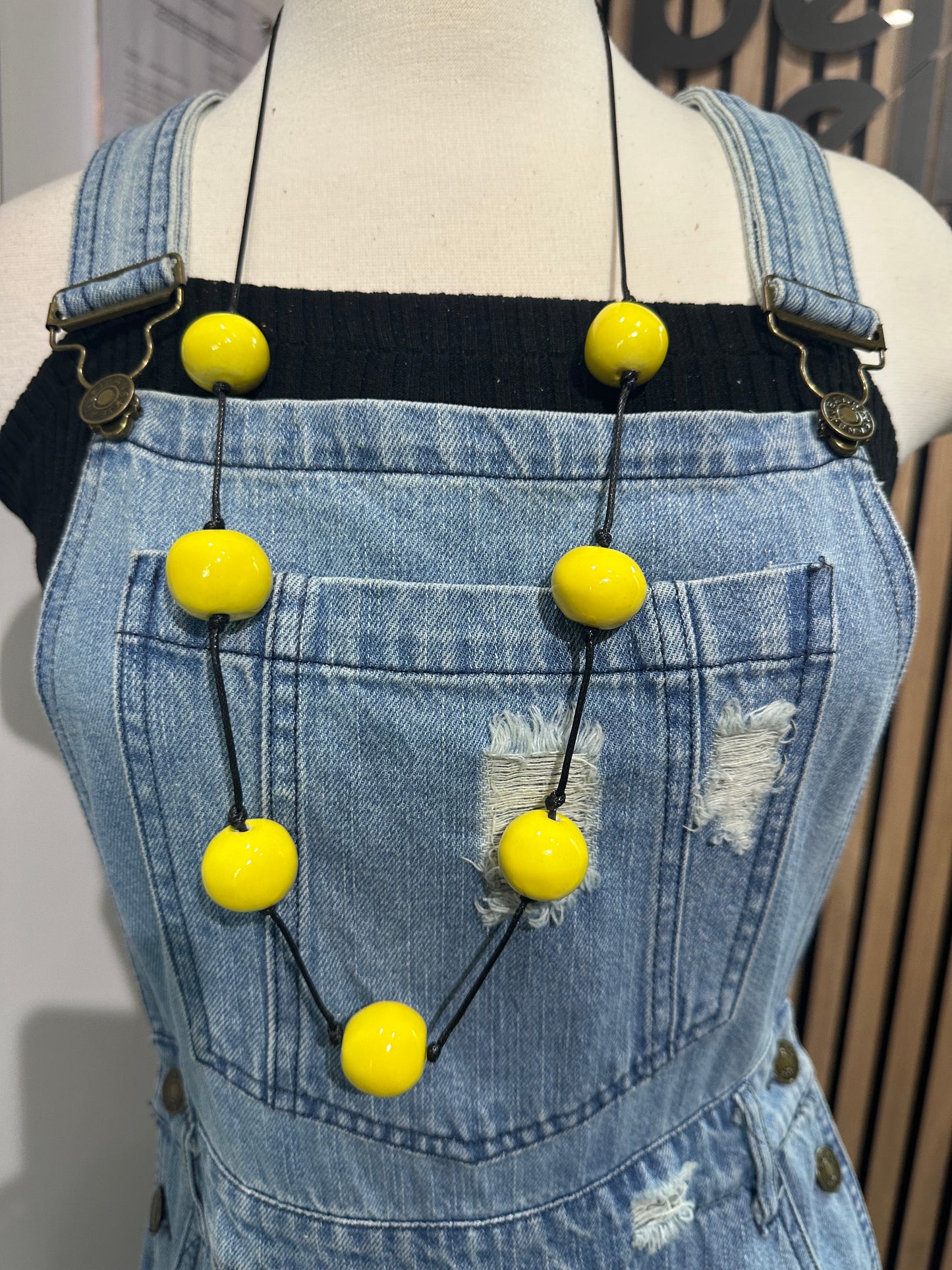 String Balls Necklace