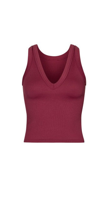 One Size - V Neck Basic Top