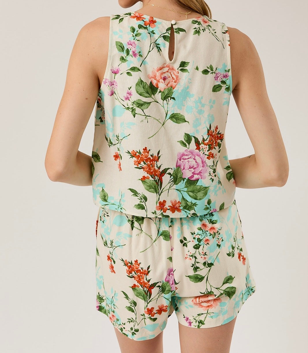Floral Print Shorts