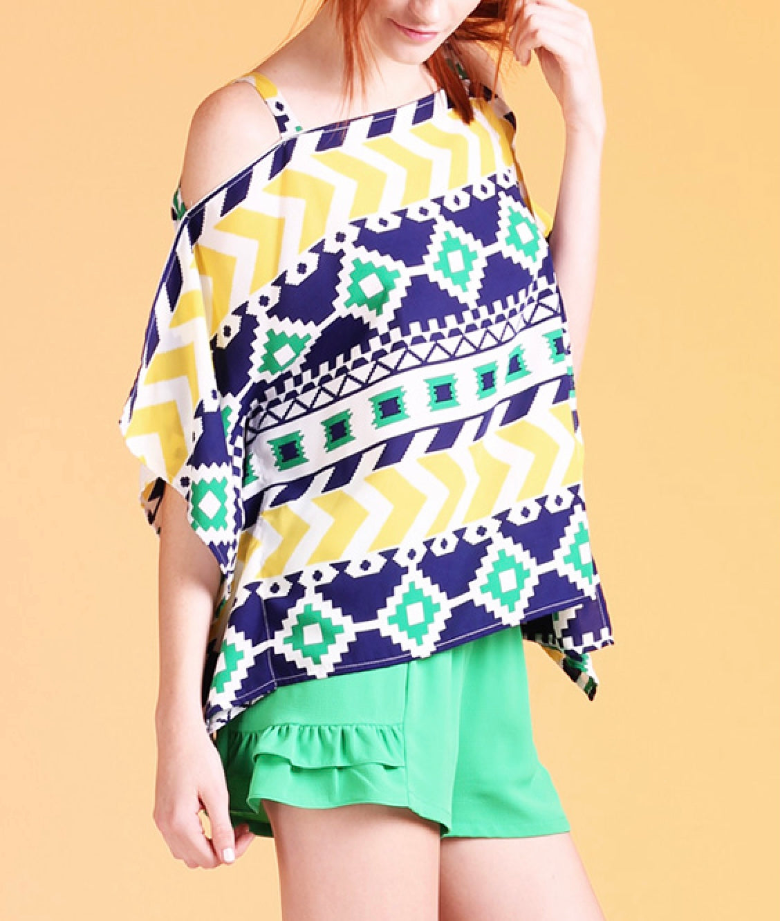 Flowy Pattern Top