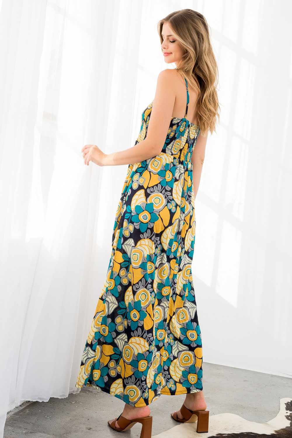 Smocked Maxi Dress