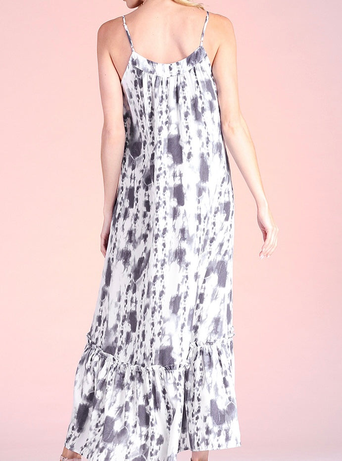 Tie-Dye Maxi Dress