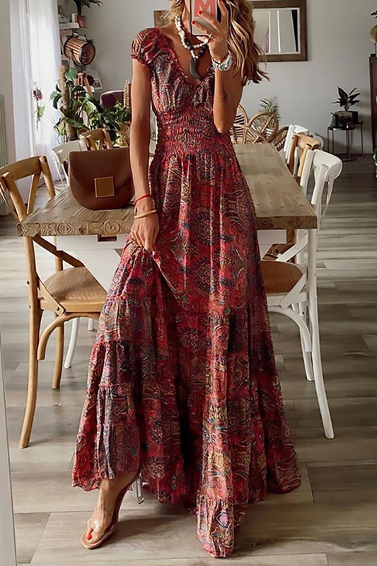 Paisley Maxi Dress