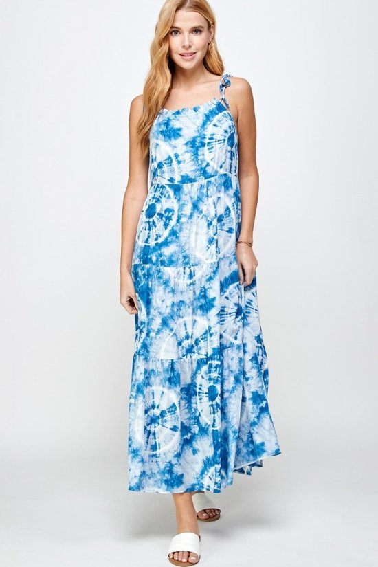 Tie-Dye Maxi Dress