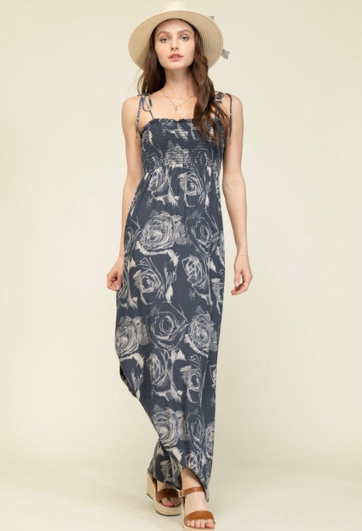 Charcoal Maxi Dress