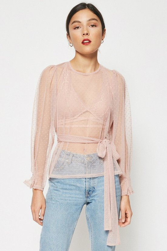 Blush Elegant Top