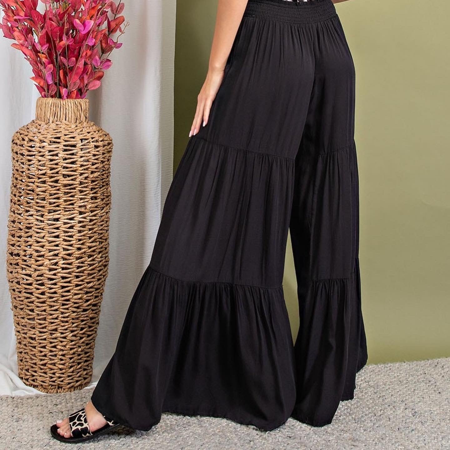 Tiered Wide Pants