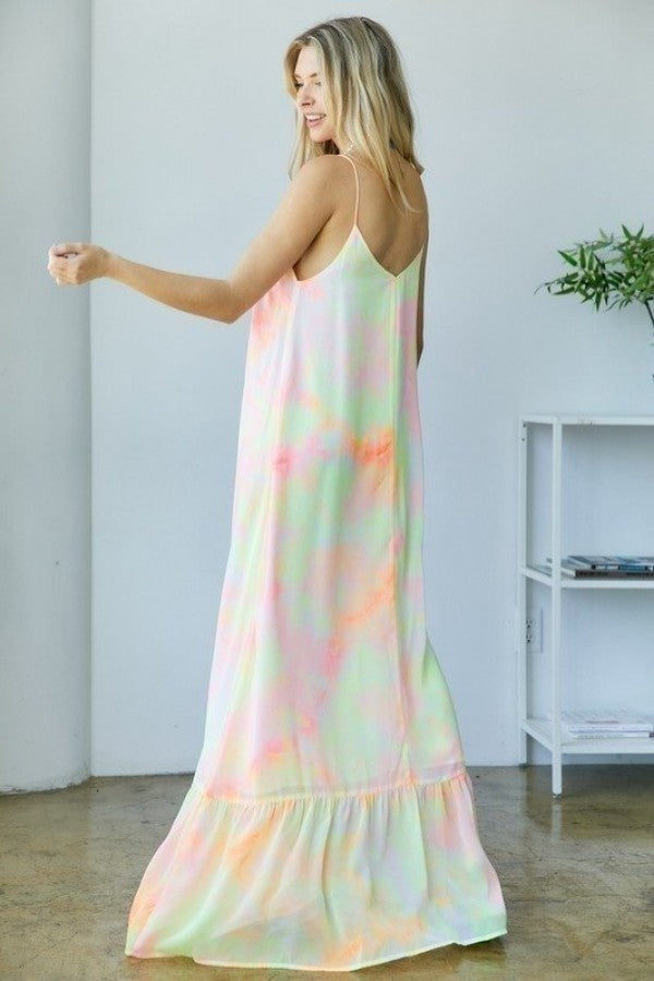 Tie-Dye Maxi Dress