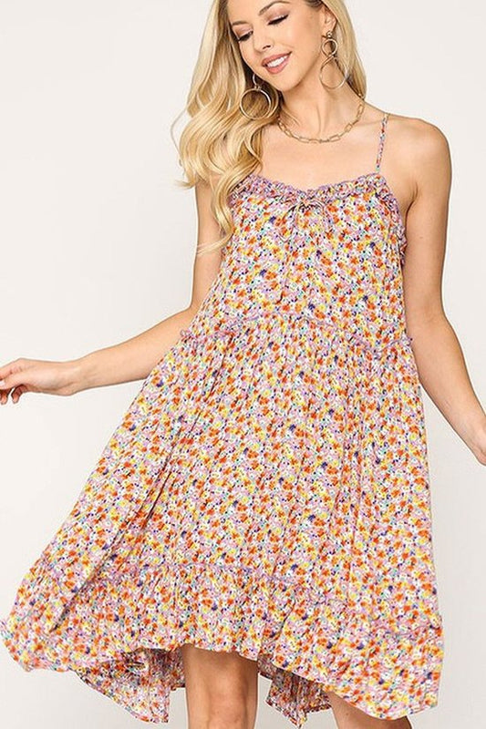 Floral Print Dress