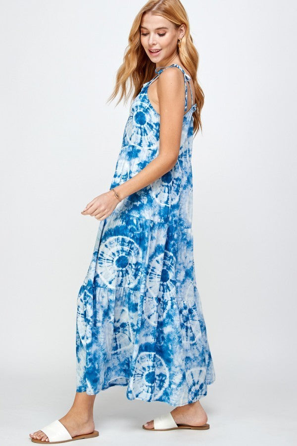 Tie-Dye Maxi Dress