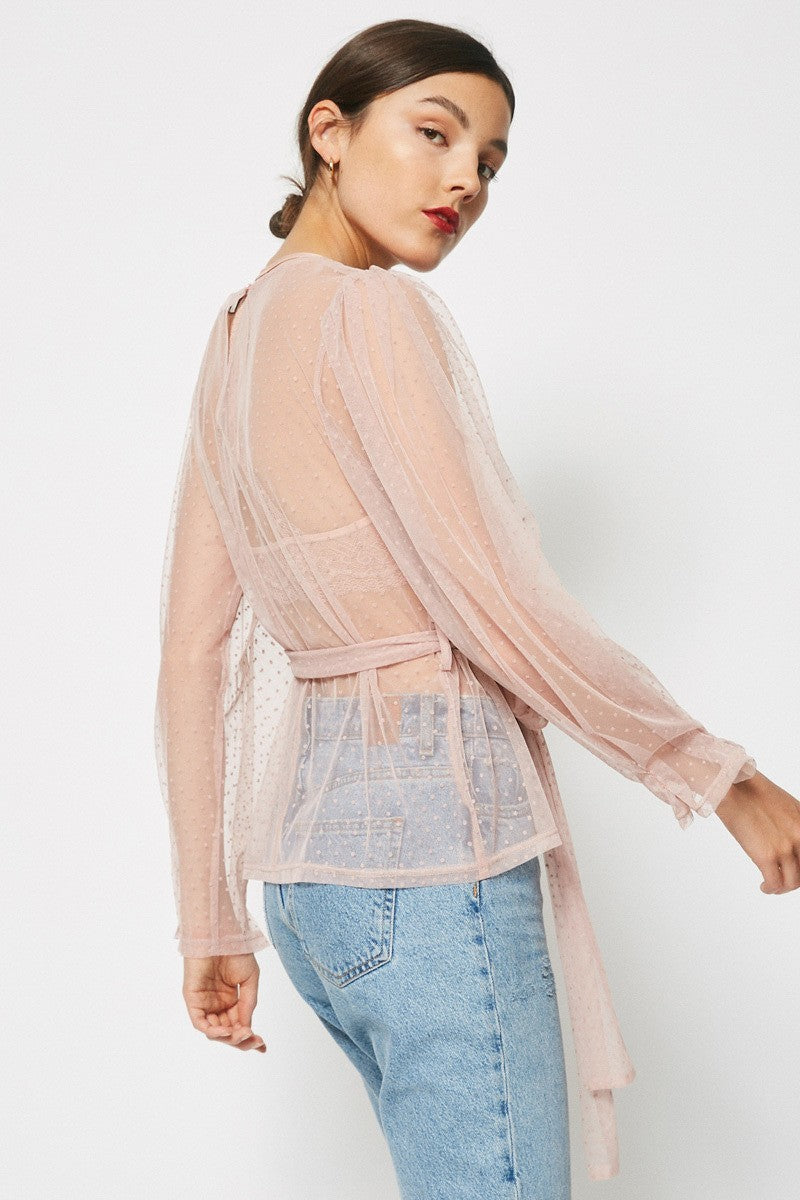 Blush Elegant Top