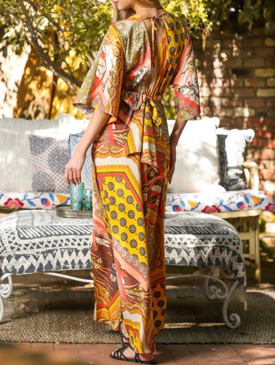 Kimono Maxi Dress