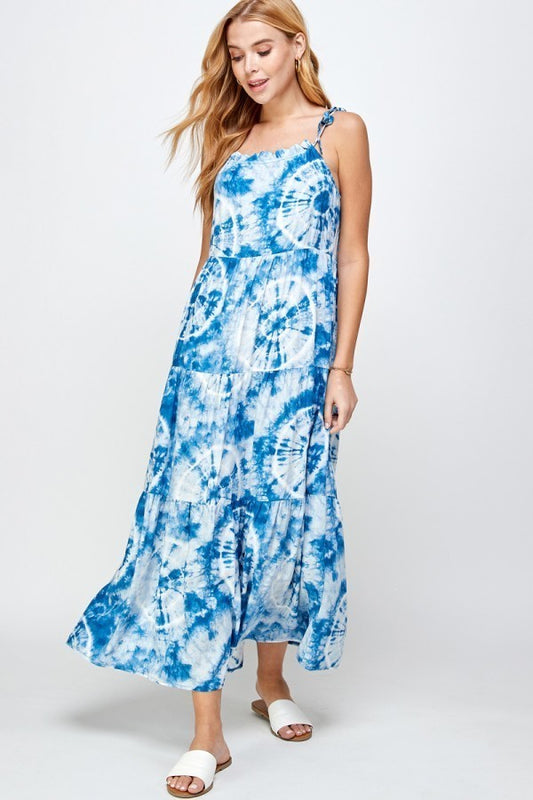 Small - Tie-Dye Maxi Dress
