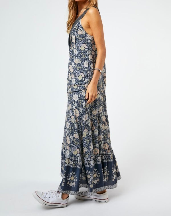 Mixed Floral Maxi Dress