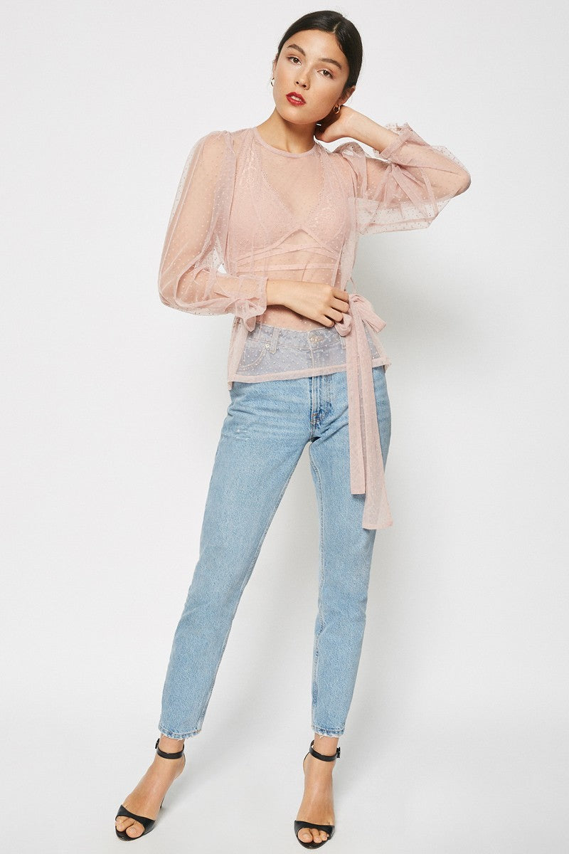 Blush Elegant Top